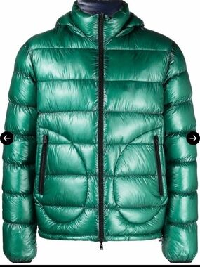 Herno green puffer